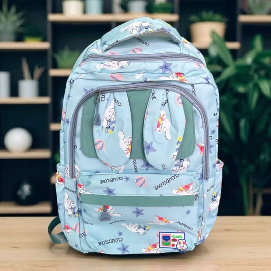 Bagzora School,College Bag with Blue Patches