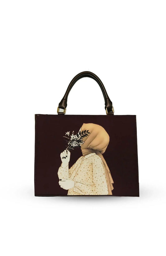 Hijab Girl Canvas Tote