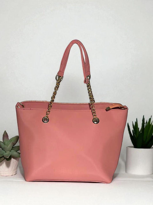 Floral Embossed PU Tote