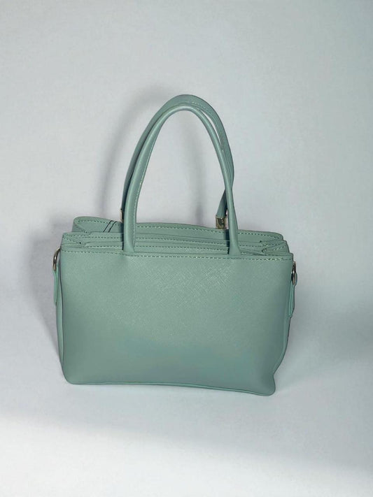 Patchwork PU Leather Handbag